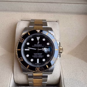 Rolex Submariner Date 40 116613LN Guld&Stål Fullset 2018!