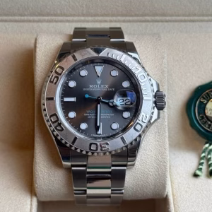 Rolex Yacht-Master 40 Grå 116622 Fullset Svensksåld Nyservad