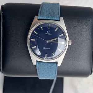 Omega Genève Vintage Viklås&Läder i Original NOS-skick