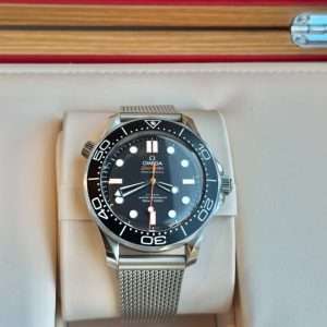 Nya Omega Seamaster Diver 300M Orange Fullset Nyskick!