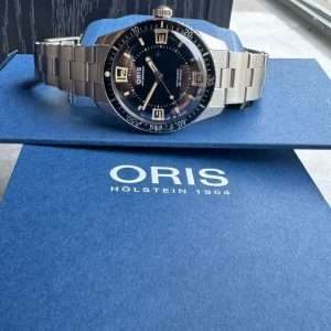 Oris Divers 60th Anniversary Edition Svart/Stål 40 mm Helt ny 2026!