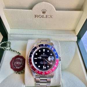 Rolex GMT-Master II Pepsi 16710 Z-Serial Toppskick!