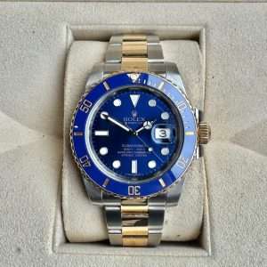 Rolex Submariner Date Bluesy 116613LB Fullset Svensksåld!