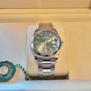 Rolex Datejust 36 126234 Mint Green 2026 Svensksåld!