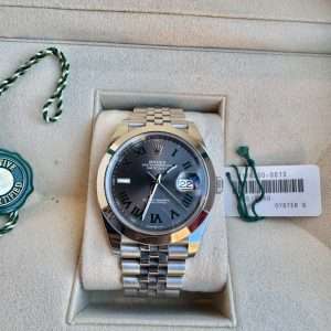 Rolex Datejust 41 Jubilee Wimbledon Fullset Svensksåld!