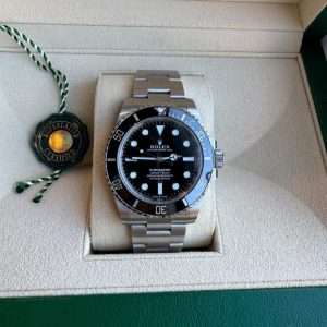 Rolex Submariner No Date 41 Fullset Toppskick Nyservad hos AD!