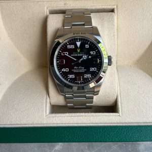 Rolex Oyster Air King 116900 Fullset Svensksåld Toppskick!