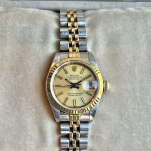 Rolex Lady Datejust 26 G/S Fullset Svensksåld Tillfälle!