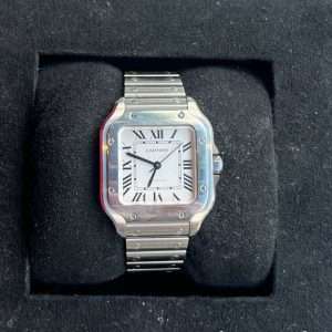 Cartier Santos Medium Wssa0029 Fullset!
