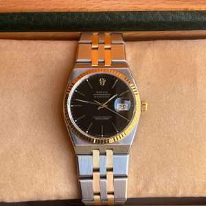 Rolex Oysterquartz G/S 17013 Svart tavla Toppskick!