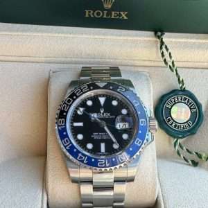 Rolex GMT-Master II Batman 2017 Fullset Toppskick Opolerad!