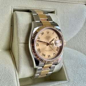 Rolex Datejust G/S 36mm 116233 Roman Dial Toppskick!