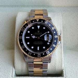 Rolex GMT-Master II G/S 16713 2006 Fullset Toppskick Svensksåld!