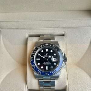 Rolex GMT Master II Batman 116710BLNR Fullset Svensksåld Toppskick Opolerad!