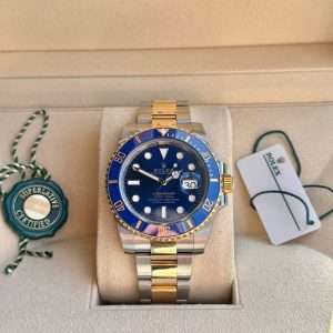 Rolex Submariner Date 40 116613LB Bluesy Fullset Svensksåld!