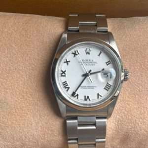 Rolex Datejust 36 16220 White Roman Dial Toppskick AD-Servad 2021!