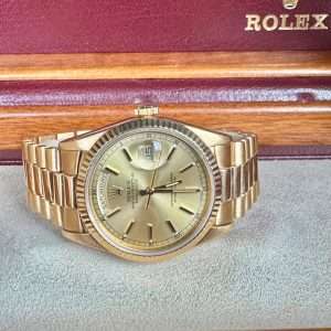 Rolex Day-Date President 18238 18K Helguld Toppskick!