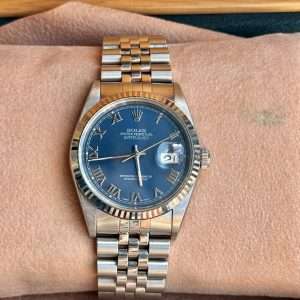 Rolex Datejust 36 16234 Jubilee Blå Toppskick!