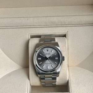Rolex Oyster Perpetual 36 Grey/Silve 116000 Fullset 2020!